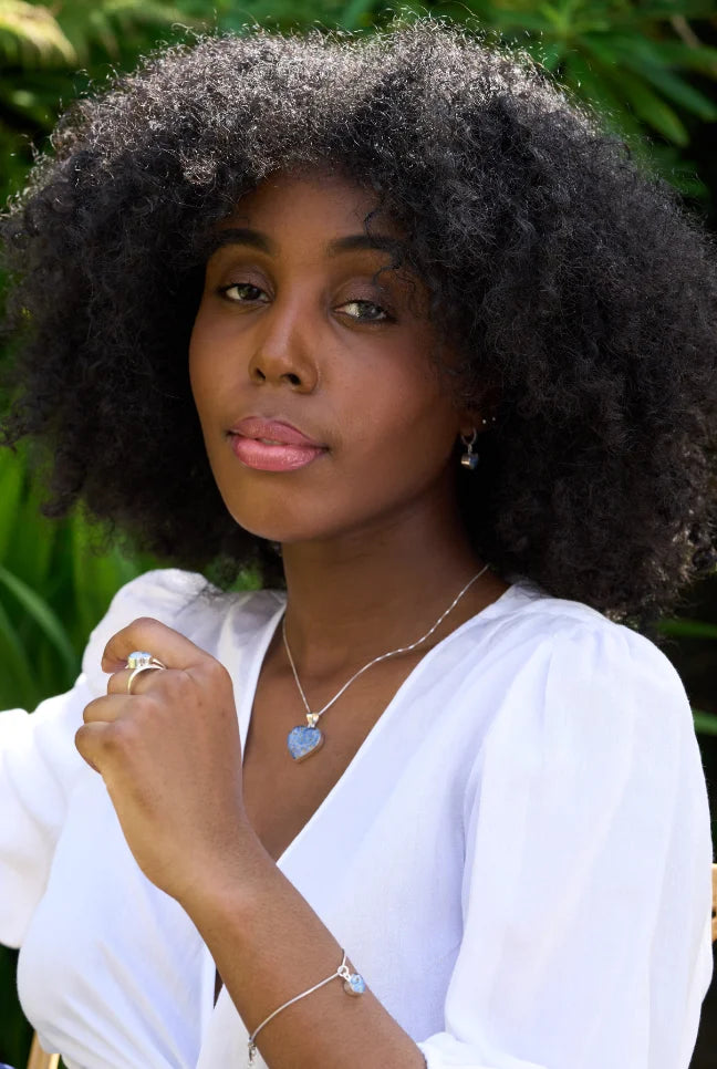 Unique Handcrafted Silver Real Flower Jewellery by Shrieking Violet