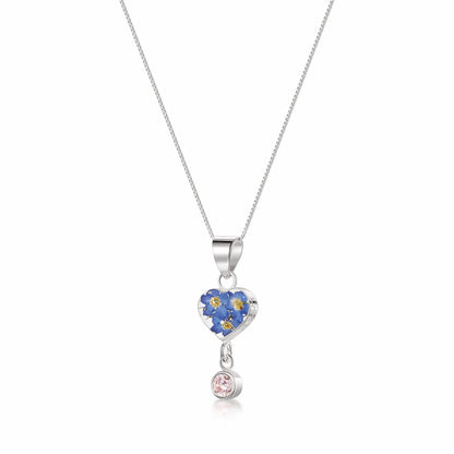 Shrieking Violet's Handmade Birthstone Necklaces: Nature's Beauty in Sterling Silver