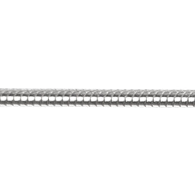 Pulsera serpiente plata 925 - Charm redondo - Purple Haze
