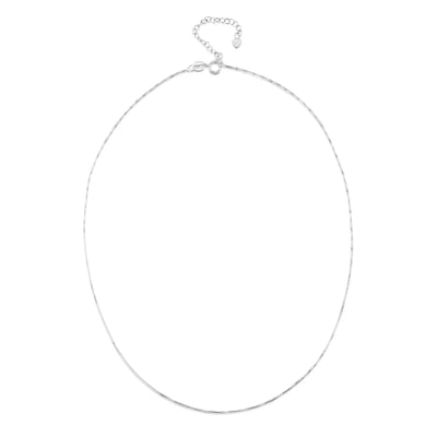 Italian Sterling Silver .925 Chain - Hypoallergenic with Anti-Tarnish & Extender